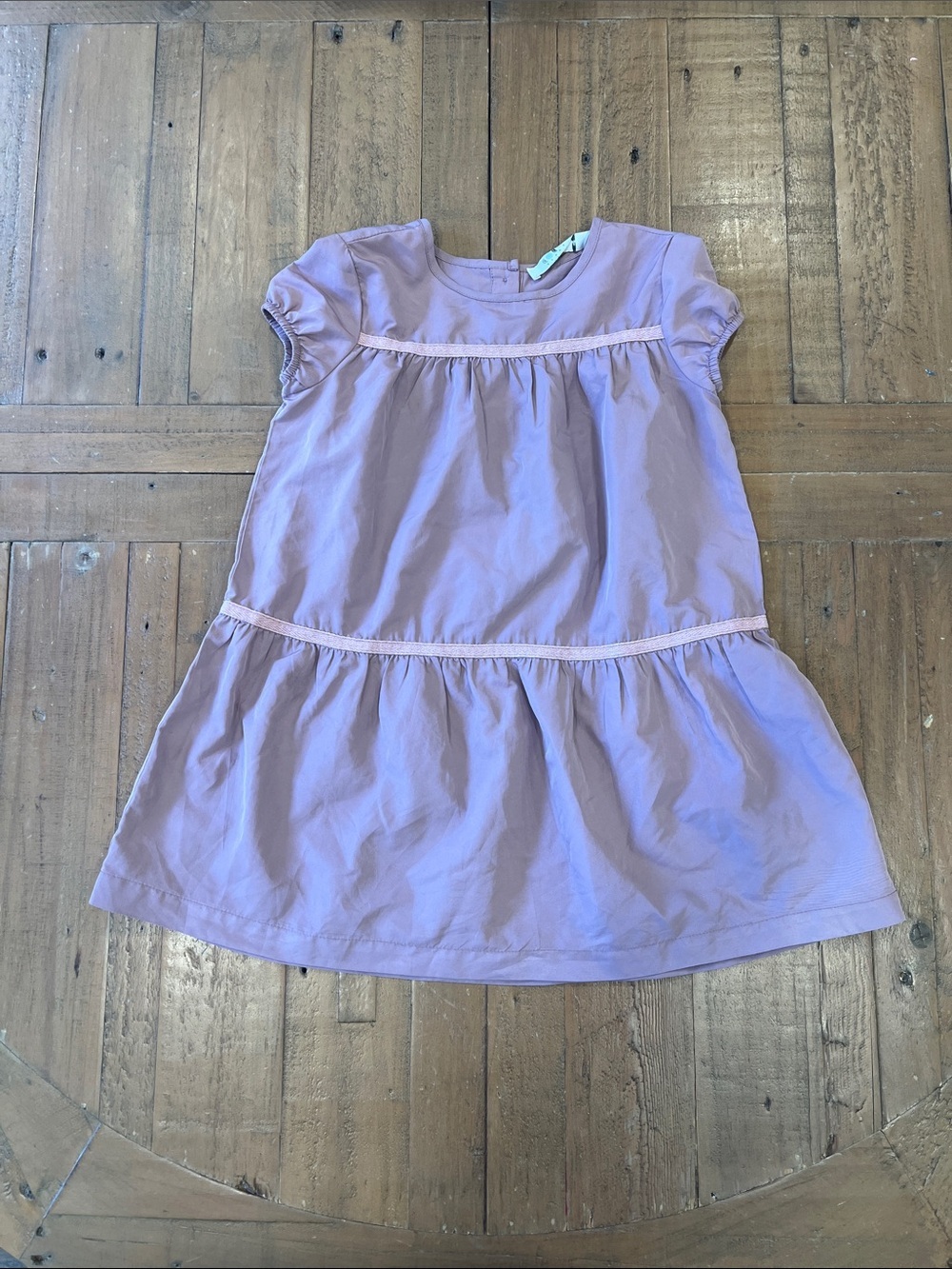 Coco blanc lavender taffeta party dress girls 4